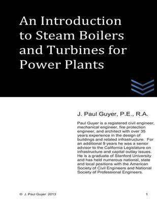 Book cover for An Introduction to Boilers and Turbines for Power Plants