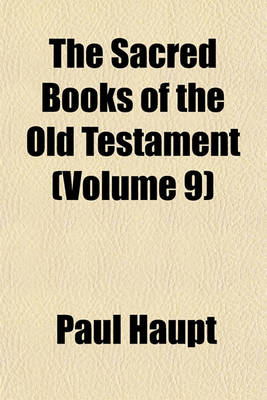 Book cover for The Sacred Books of the Old Testament (Volume 9)