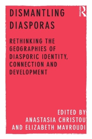 Cover of Dismantling Diasporas