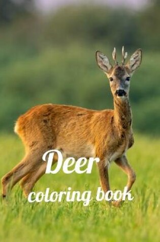 Cover of Deer coloring book