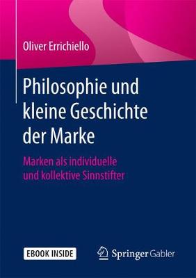 Book cover for Philosophie Und Kleine Geschichte Der Marke