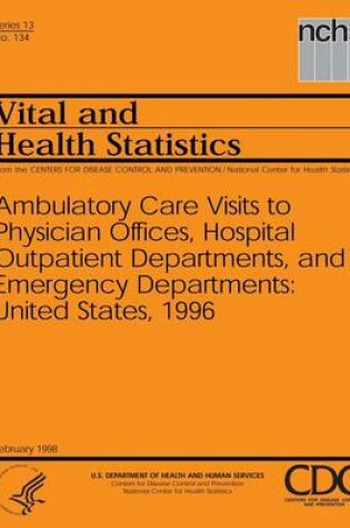 Cover of Vital and Health Statistics Series 13, Number 134