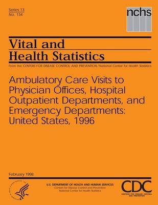 Book cover for Vital and Health Statistics Series 13, Number 134