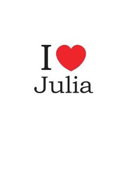 Book cover for I Love Julia