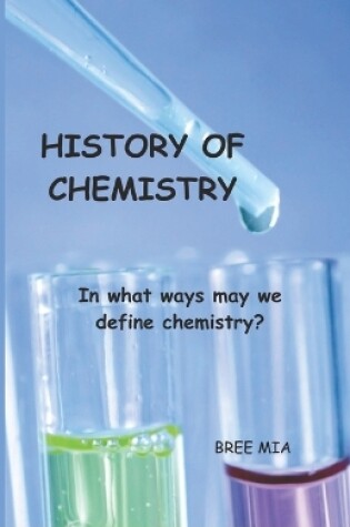 Cover of History of Chemistry
