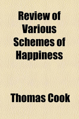 Book cover for Review of Various Schemes of Happiness