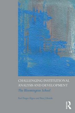 Cover of Challenging Institutional Analysis and Development