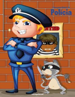 Cover of Livro para Colorir de Polícia