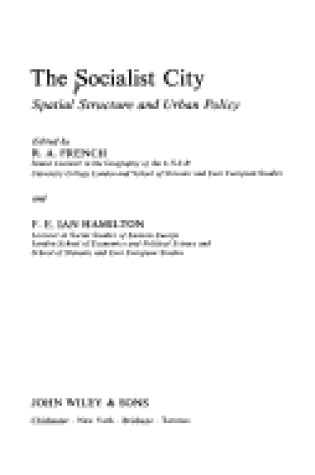 Cover of Socialist City