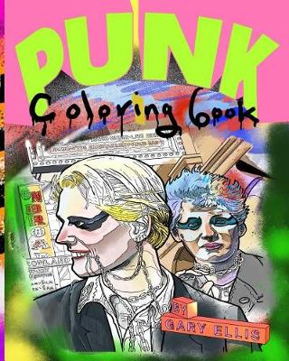 Book cover for Punk Coloring Book