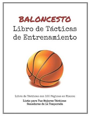 Book cover for Libro de Tacticas de Entrenamiento de Baloncesto