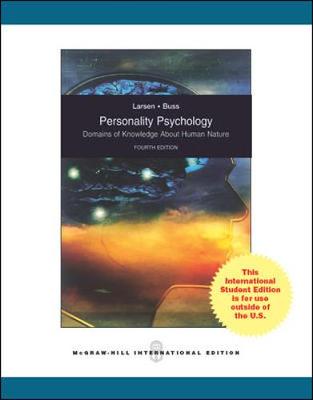 Book cover for PERSONALITY PSYCHOLOGY:DOMAINS