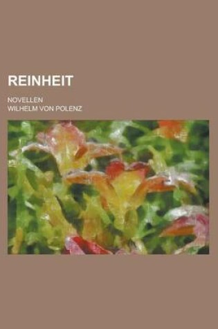 Cover of Reinheit; Novellen