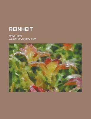 Book cover for Reinheit; Novellen