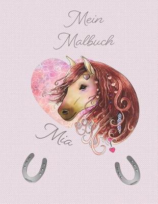 Book cover for Mein Malbuch MIA