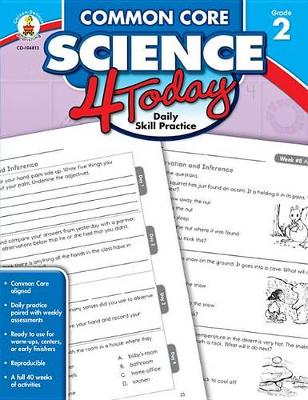 Book cover for Common Core Science 4 Today, Grade 2