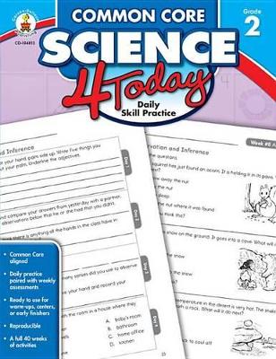 Cover of Common Core Science 4 Today, Grade 2