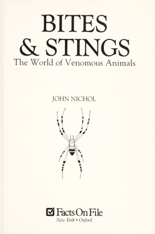 Cover of Bites and Stings