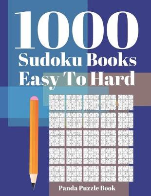 Book cover for 1000 Sudoku Books Easy to Hard