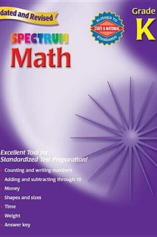 Cover of Math, Grade K