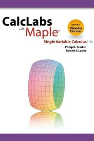 Cover of Calclabs with Maple for Stewart S Single Variable Calculus, 7th