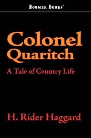 Cover of Colonel Quaritch, V. C.