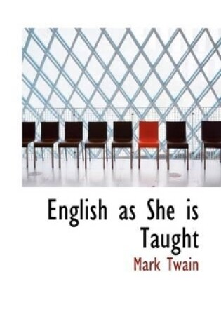 Cover of English as She Is Taught