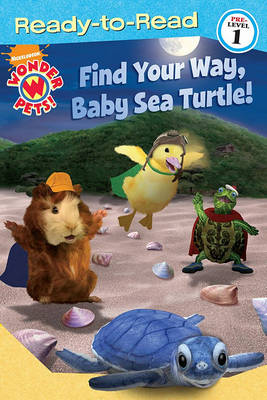 Book cover for Find Your Way, Baby Sea Turtle!