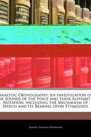 Cover of Analytic Orthography