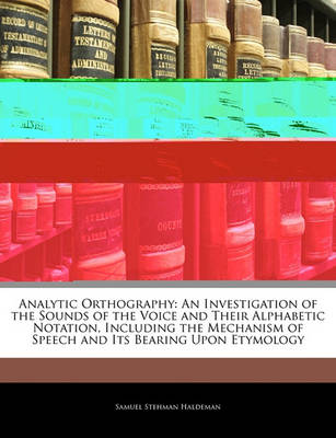 Book cover for Analytic Orthography
