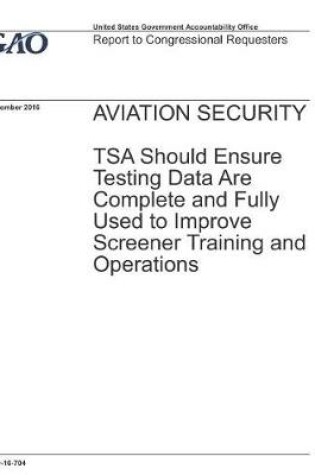 Cover of Aviation Security