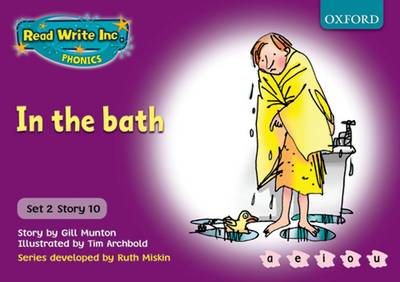 Cover of Read Write Inc Phonics Purple Set 2 Storybooks In the Bath