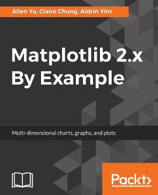 Book cover for Matplotlib 2.x By Example