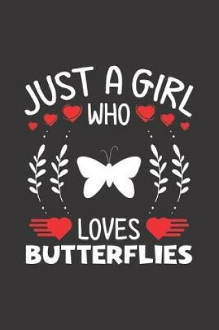 Cover of Just A Girl Who Loves Butterflies