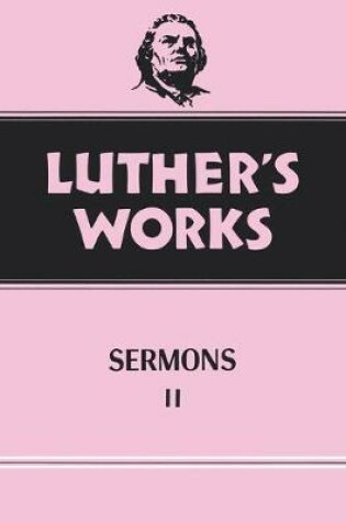 Cover of Luther's Works, Volume 52