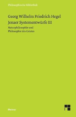 Book cover for Jenaer Systementwurfe III