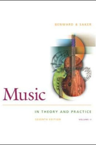Cover of Music in Theory and Practice Vol 2 with Audio CD