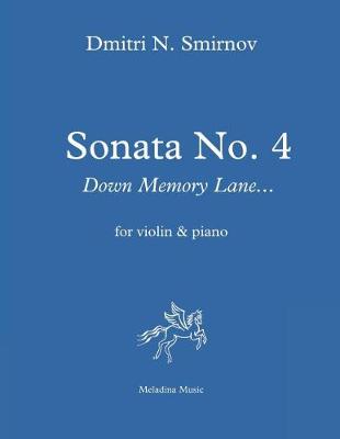 Cover of Sonata No. 4 for violin and piano