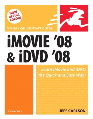 Book cover for iMovie 08 and iDVD 08 for Mac OS X