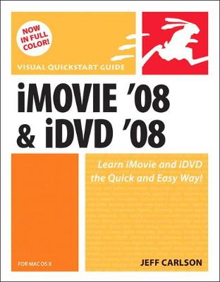 Book cover for iMovie 08 and iDVD 08 for Mac OS X