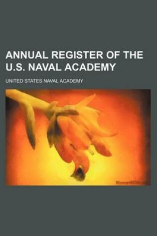 Cover of Annual Register of the U.S. Naval Academy