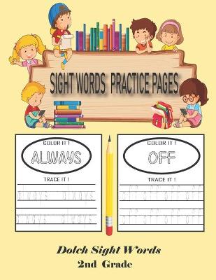 Book cover for Sight Words Practice Pages