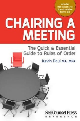 Cover of Chairing a Meeting