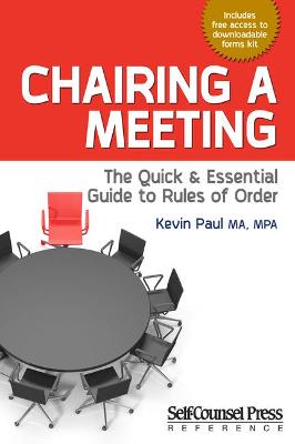 Book cover for Chairing a Meeting