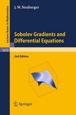 Cover of Sobolev Gradients and Differential Equations