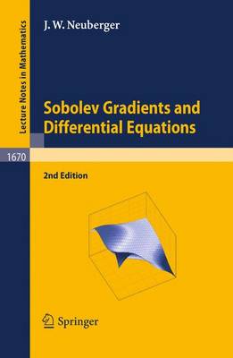 Cover of Sobolev Gradients and Differential Equations