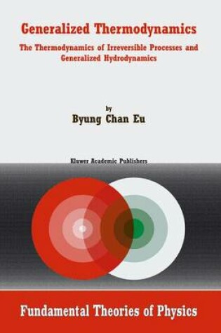 Cover of Generalized Thermodynamics