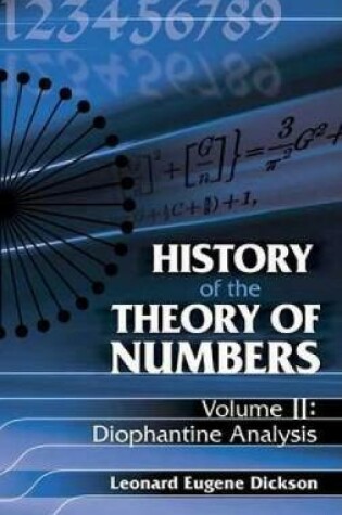 Cover of History of the Theory of Numbers