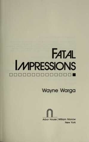 Book cover for Fatal Impressions