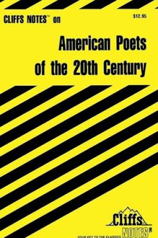 Cover of American Poets of the 20th Century